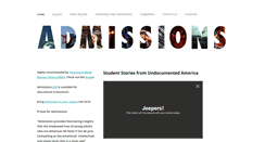 Desktop Screenshot of admissionsdocumentary.com